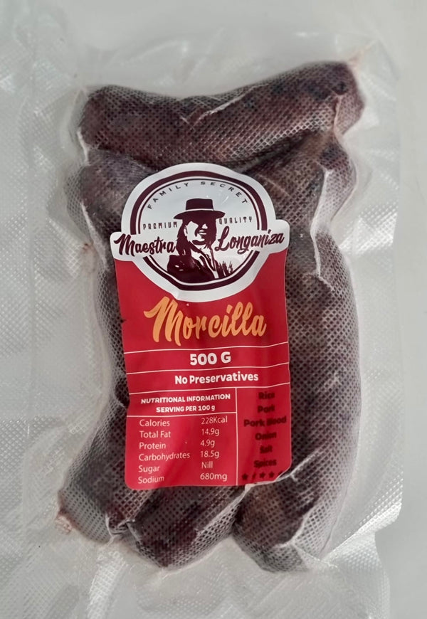 Morcilla / Colombian Black Pudding 500g
