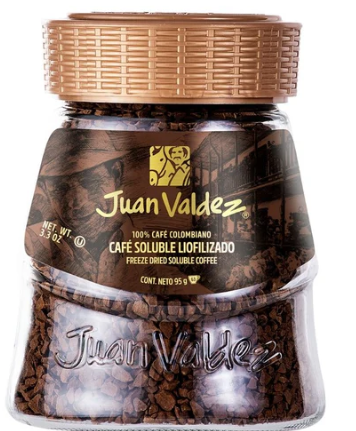 Freeze-Dried Caramel Coffee Juan Valdez (95g)