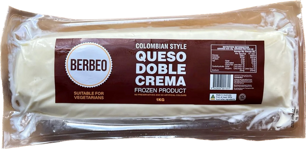Queso Doble Crema / Cheese Colombian Style. 1Kilo