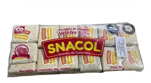 Bocadillo Guava Veleno /Guava Paste Bijao 25 units