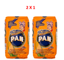 2 X 1 PAN Yellow Corn Flour (1Kg)