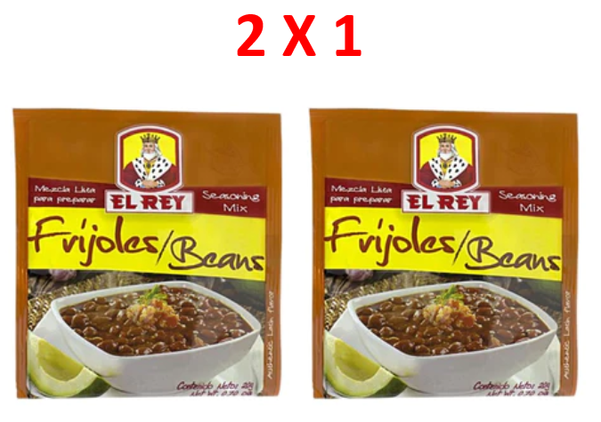 2x1 Beans Seasoning Mix El Rey (20gr)