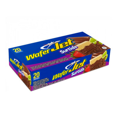 Wafer Jet Mix Chocolate Bar Pack of 20 (440gr)