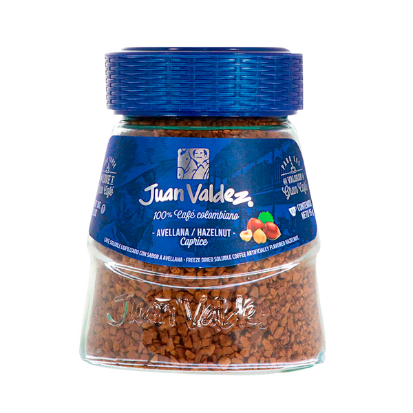 Freeze-Dried Avellana / Hazelnut Coffee Juan Valdez (95g)