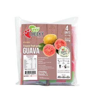 Frozen Guava Fruit Pulp Pack of 4 (500gr)