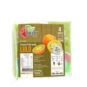 Frozen Lulo Fruit Pulp Pack of 4 (500gr)