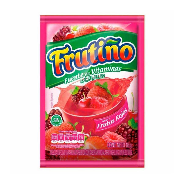 Mix Berries Flavoured Drink Mix Frutino x 20 Units (18gr)