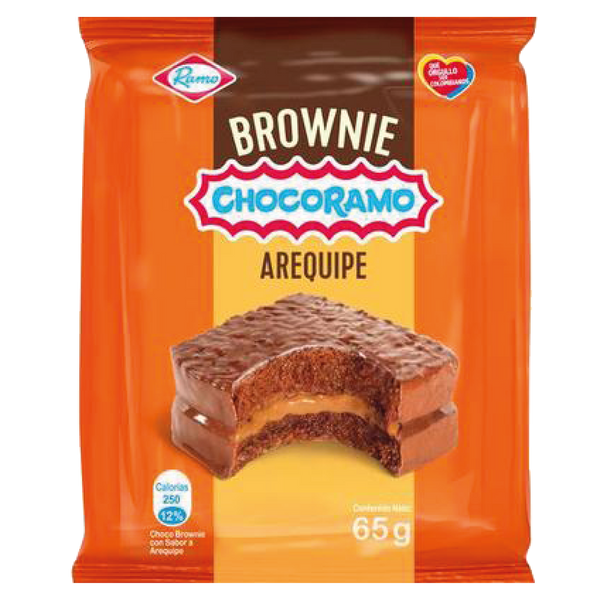 Choco Brownie with Arequipe Ramo  (65gr)