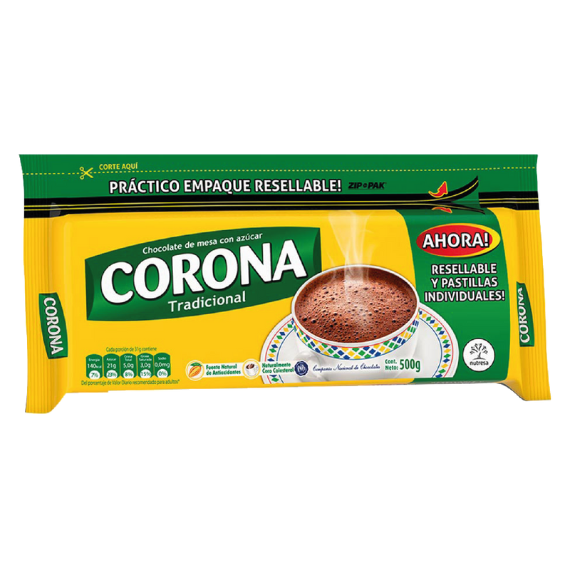 Corona Traditional Hot Chocolate Bar (500gr)