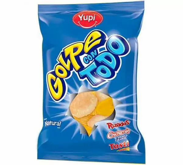 Golpe Mix natural Flavour Chips Yupi (140g)