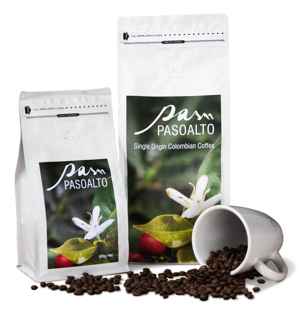 Cafe PasoAlto /  Colombian Coffee Medium Roast Pasoalto Ground  (250gr)